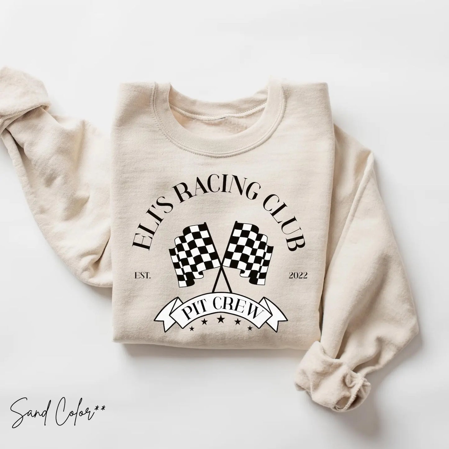 Custom Family Race Car Birthday Shirts – Personalized Pit Crew Outfit