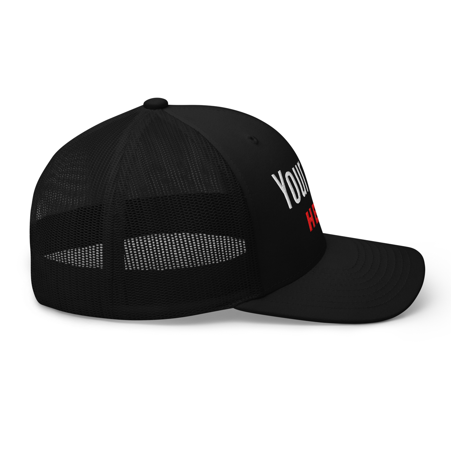 Custom Embroidered Trucker Hat – Embroidered Logo Cap