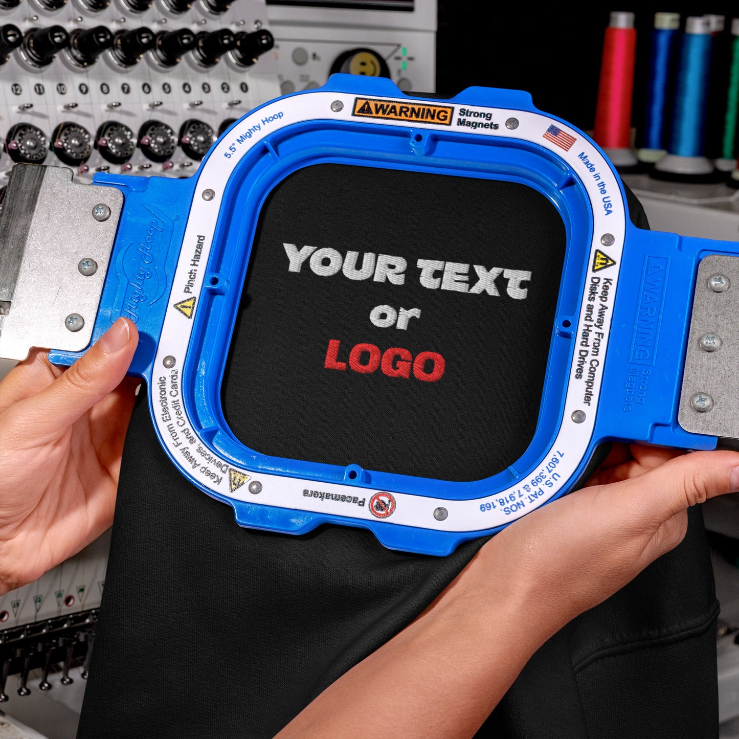 Custom Company Logo T-Shirt – Embroidered Uniform Tee