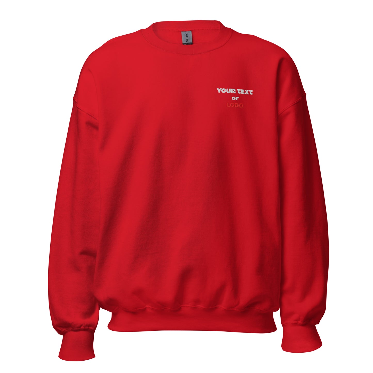 Custom Embroidered Sweatshirt with your Logo or Text