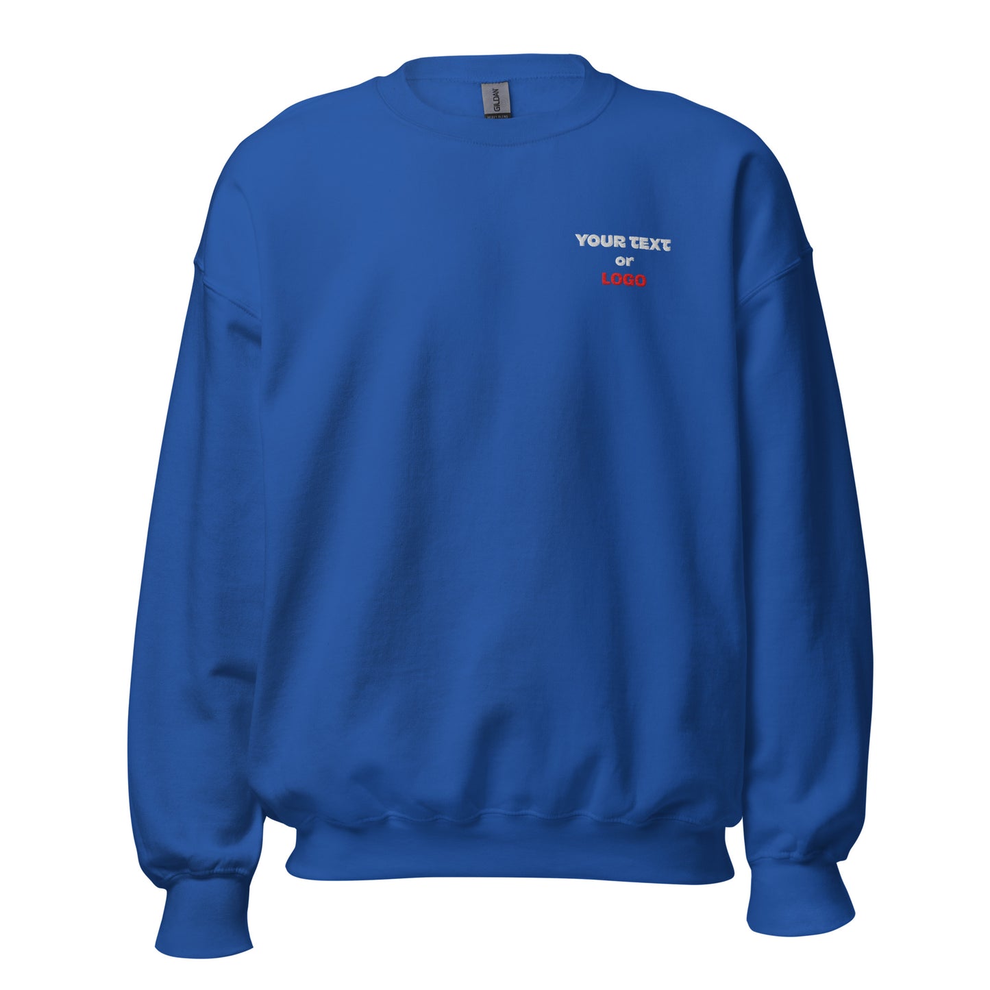 Custom Embroidered Sweatshirt with your Logo or Text