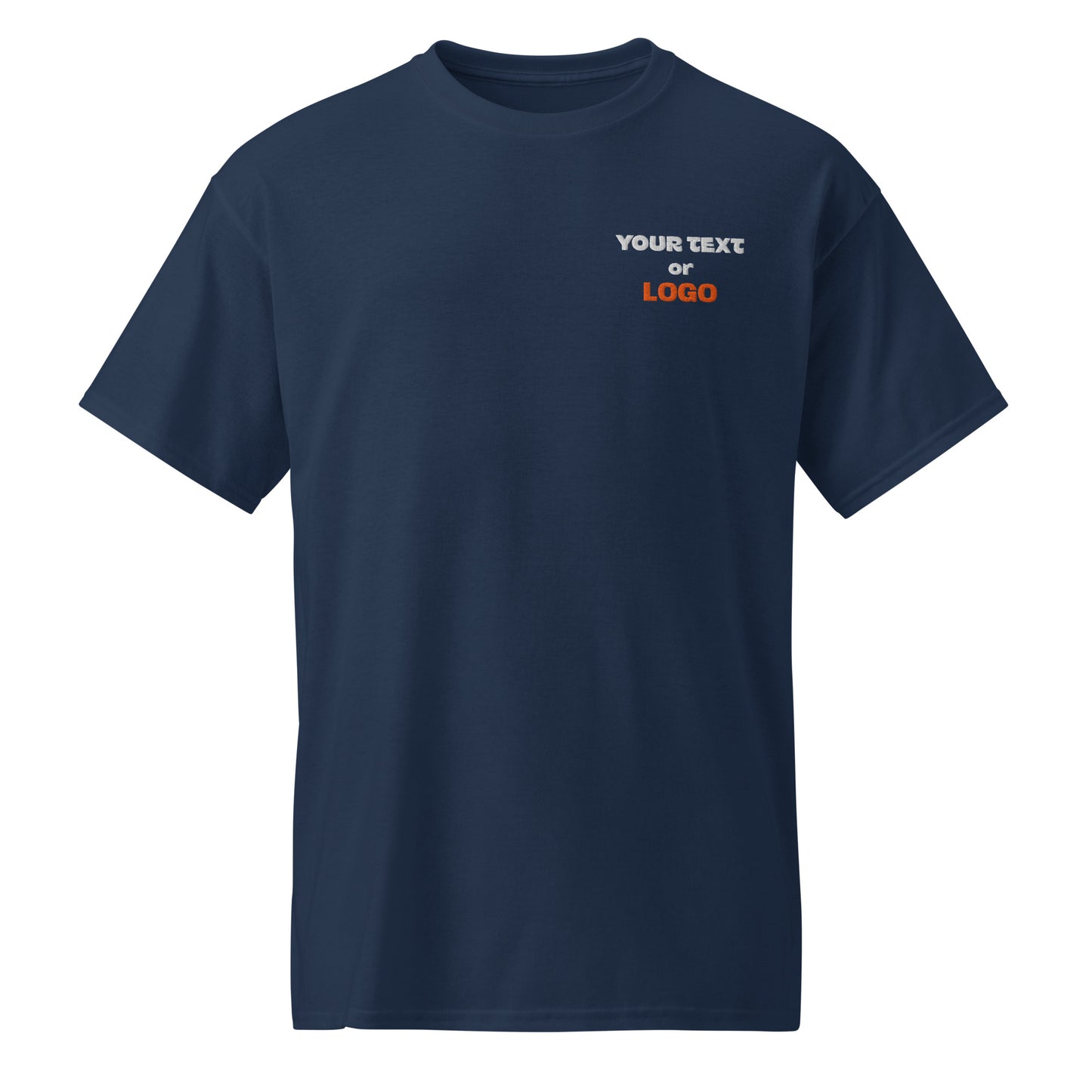 Custom Company Logo T-Shirt – Embroidered Uniform Tee