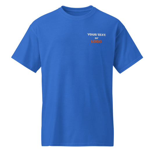 Custom Company Logo T-Shirt – Embroidered Uniform Tee