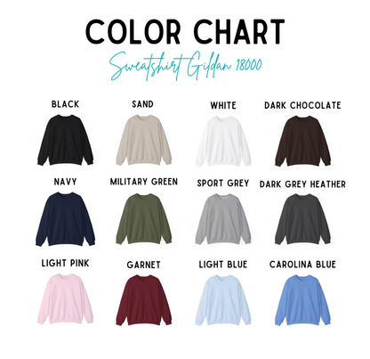 Custom Mom Dad Embroidered Sweatshirt with Kids Names on Sleeve