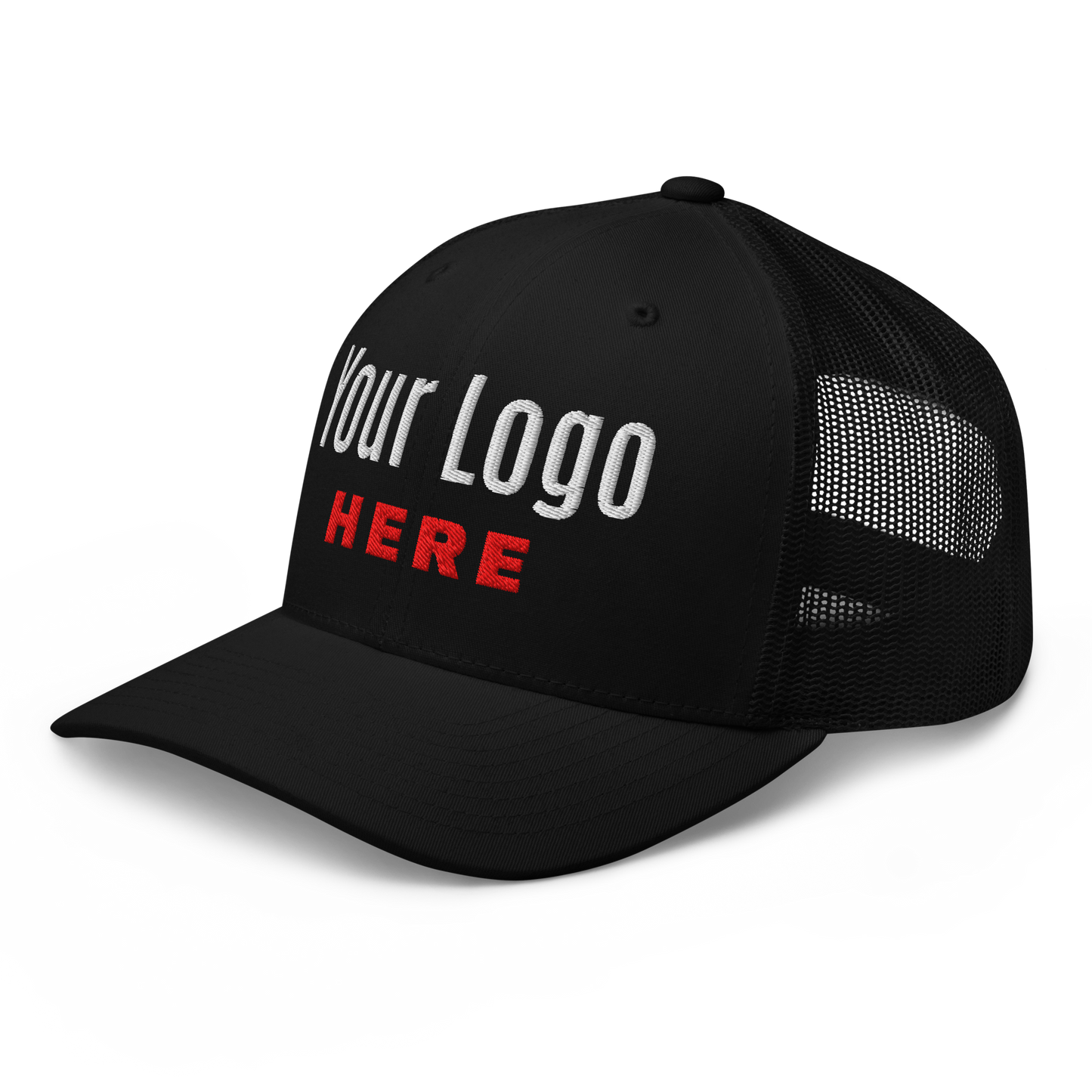 Custom Embroidered Trucker Hat – Embroidered Logo Cap