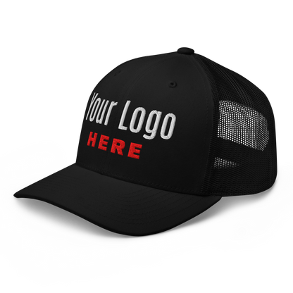 Custom Embroidered Trucker Hat – Embroidered Logo Cap