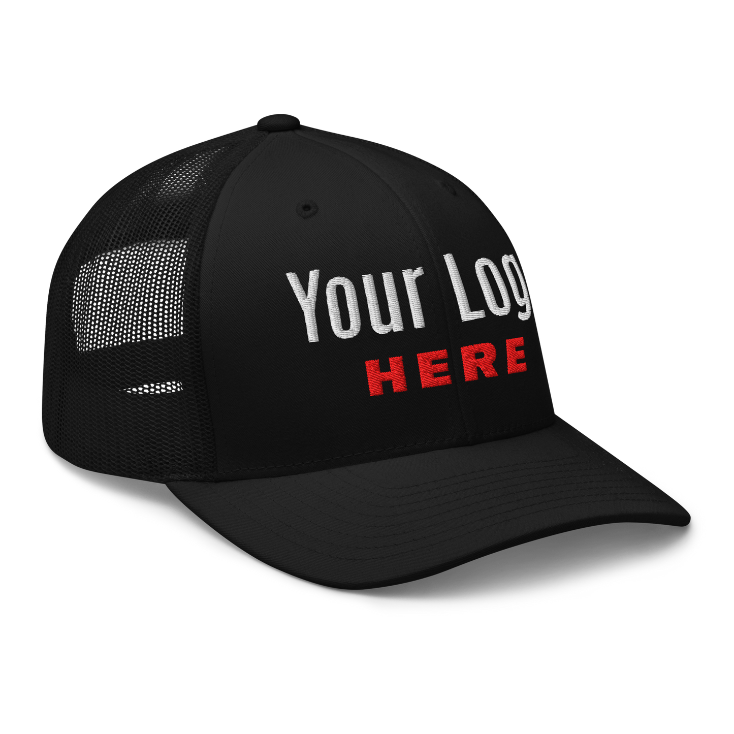 Custom Embroidered Trucker Hat – Embroidered Logo Cap