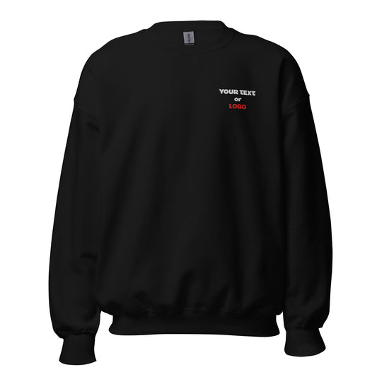 Custom Embroidered Sweatshirt with your Logo or Text
