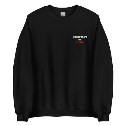 Custom Embroidered Sweatshirt with your Logo or Text