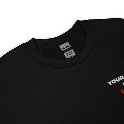Custom Embroidered Sweatshirt with your Logo or Text