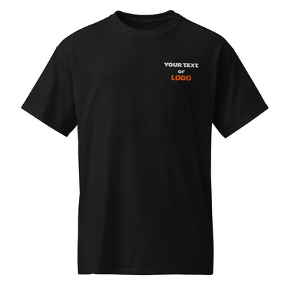Custom Company Logo T-Shirt – Embroidered Uniform Tee