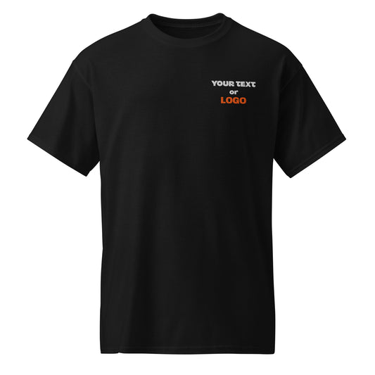 Custom Company Logo T-Shirt – Embroidered Uniform Tee
