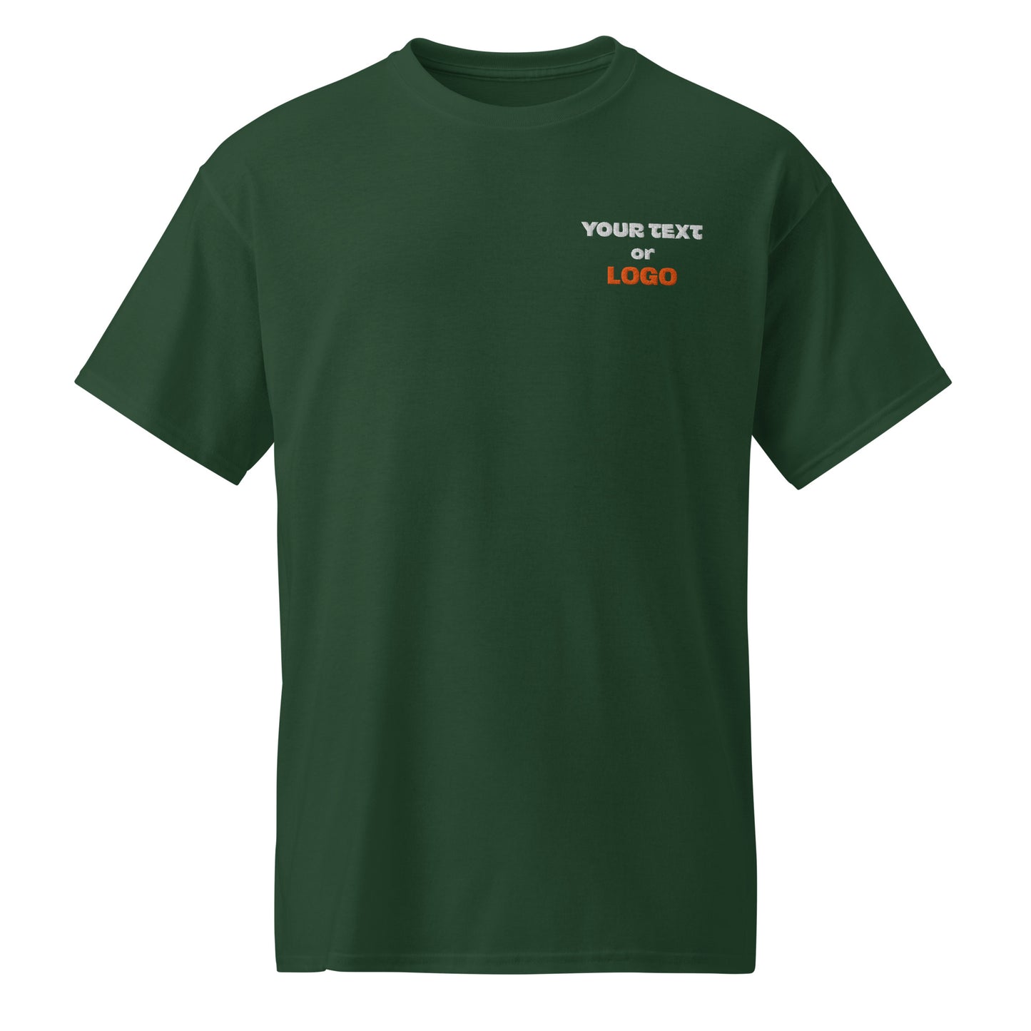 Custom Company Logo T-Shirt – Embroidered Uniform Tee