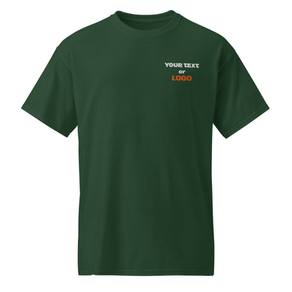 Custom Company Logo T-Shirt – Embroidered Uniform Tee