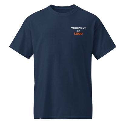 Custom Company Logo T-Shirt – Embroidered Uniform Tee